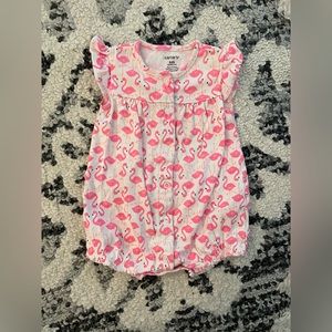 🦩Carter’s Button Up Romper🦩
